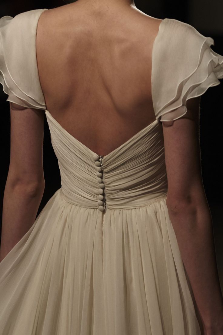 Gentle A Line Ivory Chiffon Long Prom Dress Graduation Prom Dress SH2599