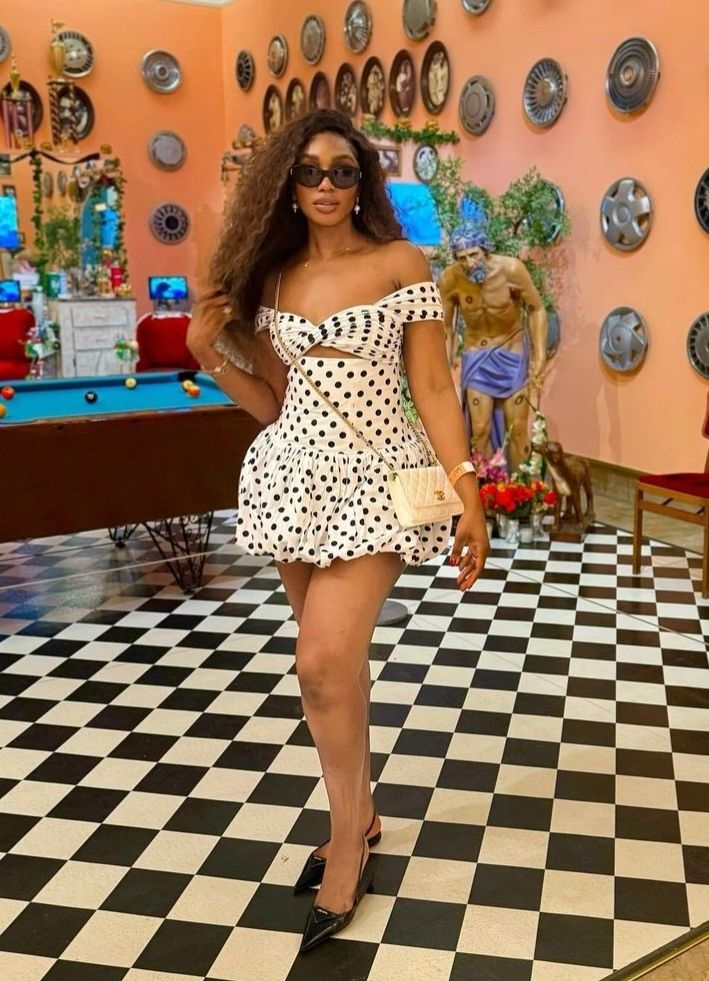 Cute A Line Straps Polka Dot Satin Short Homecoming Dress Cocktail Dress SH3357