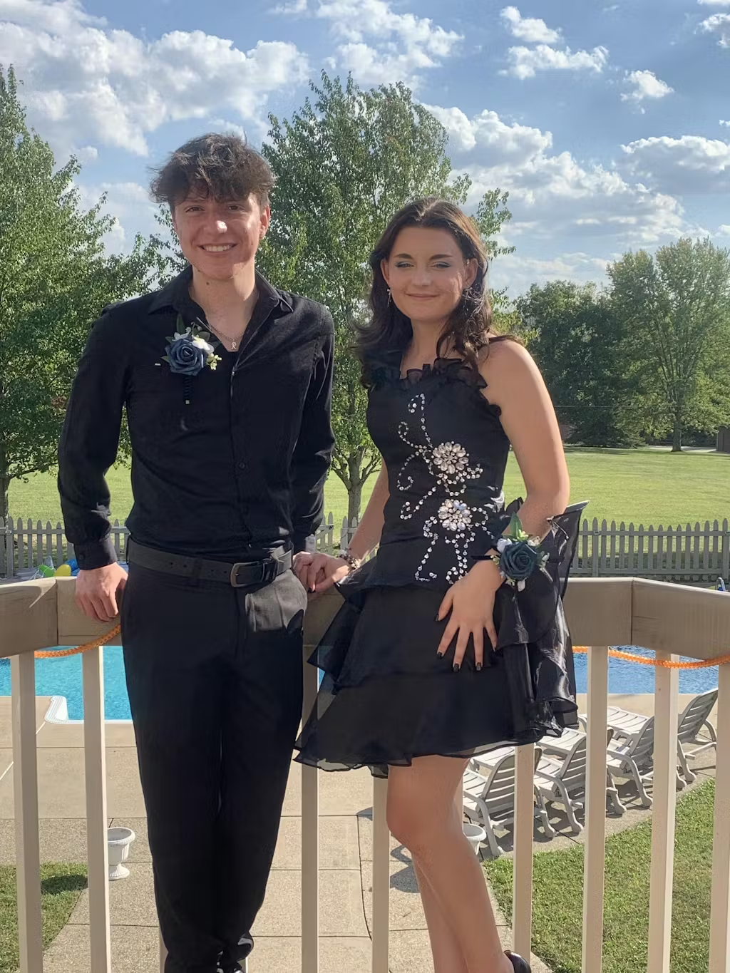 Black Chiffon Beaded Mini Satin Short Prom Dress Homecoming Dress SH1022