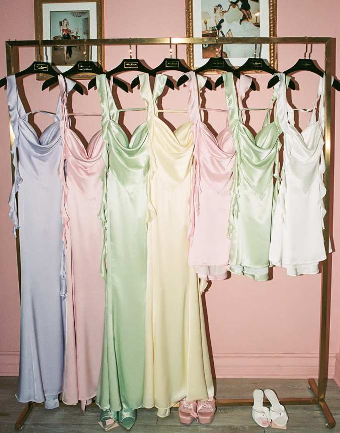 White Mermaid Ruffle Straps Satin Long Prom Dress Vacation Dress Party Dress SH4010