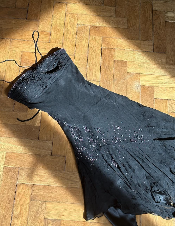 Exquisite Beaded A Line Spaghetti Strap Chiffon Short Homecoming Dress Party Dress SH3958