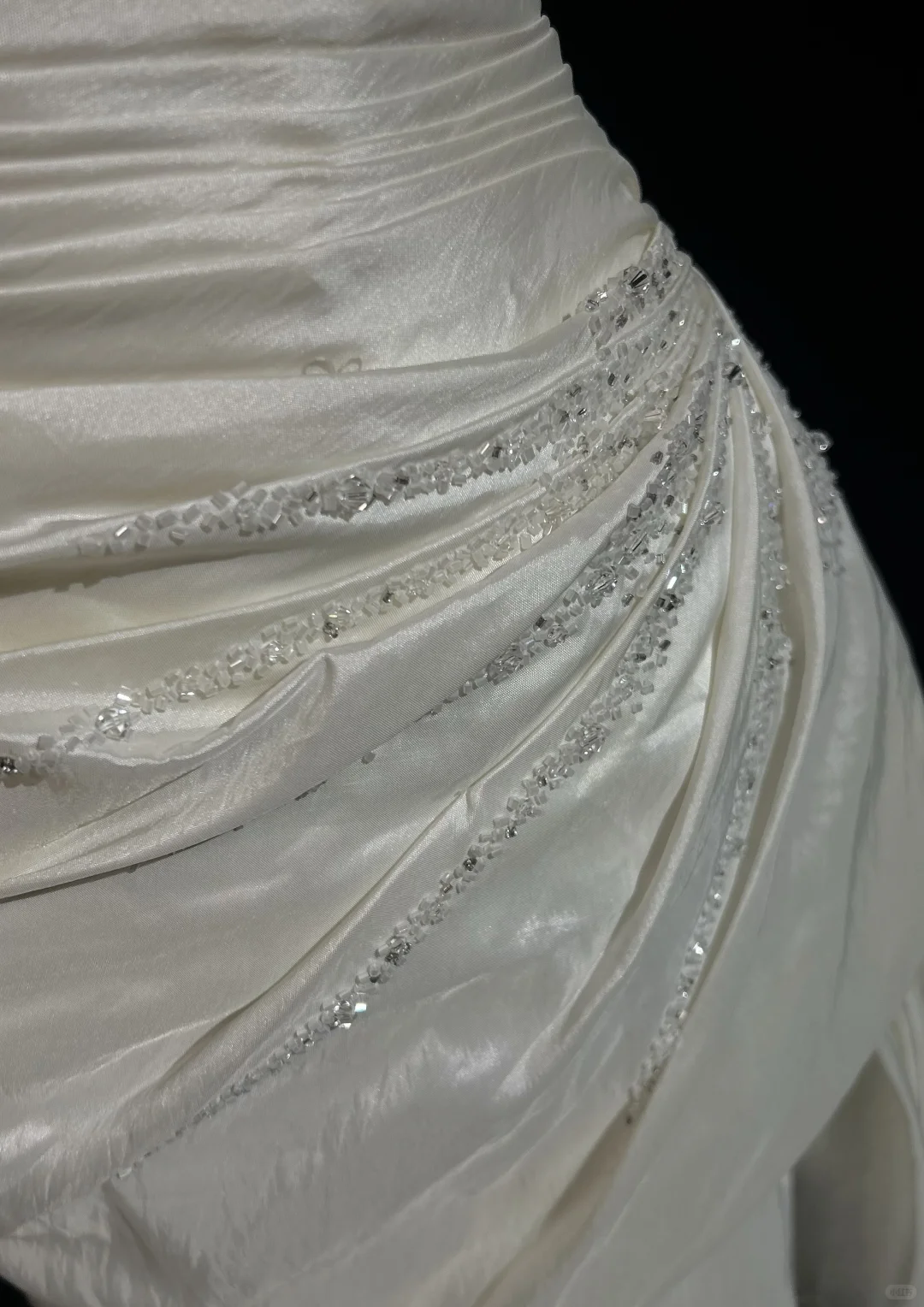 Vintage A Line Sweetheart Neck Beaded White Satin Short Homecoming Dress Cocktail Dress SH3148