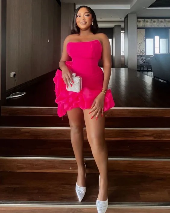 Sexy Hot Pink Short Party Dress Homecoming Dress SH1415 – shinydress
