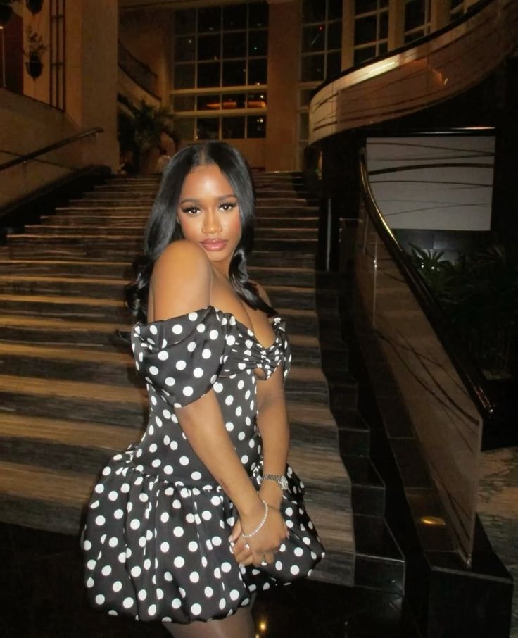Cute A Line Straps Polka Dot Satin Short Homecoming Dress Cocktail Dress SH3357