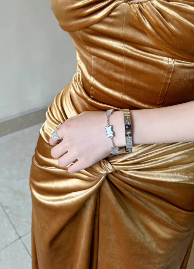 Golden A Line Spaghetti Strap Pleated Velvet Prom Dress Party Dress SH4390