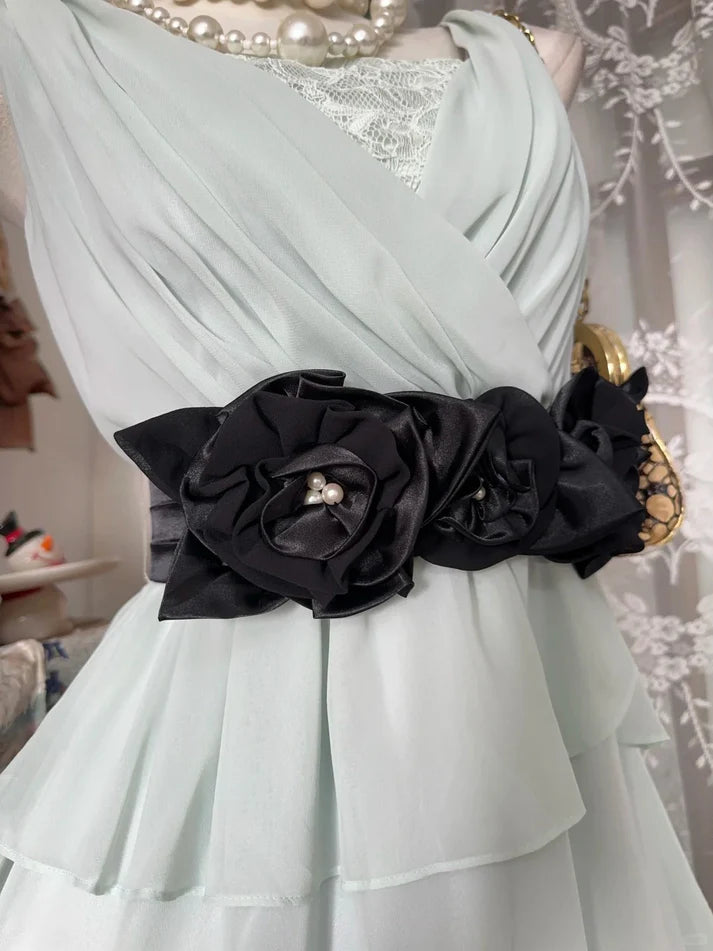 Vintage A Line Mint Green Chiffon Short Cocktail Homecoming Dresses Ideas Hoco Outfits SH6416