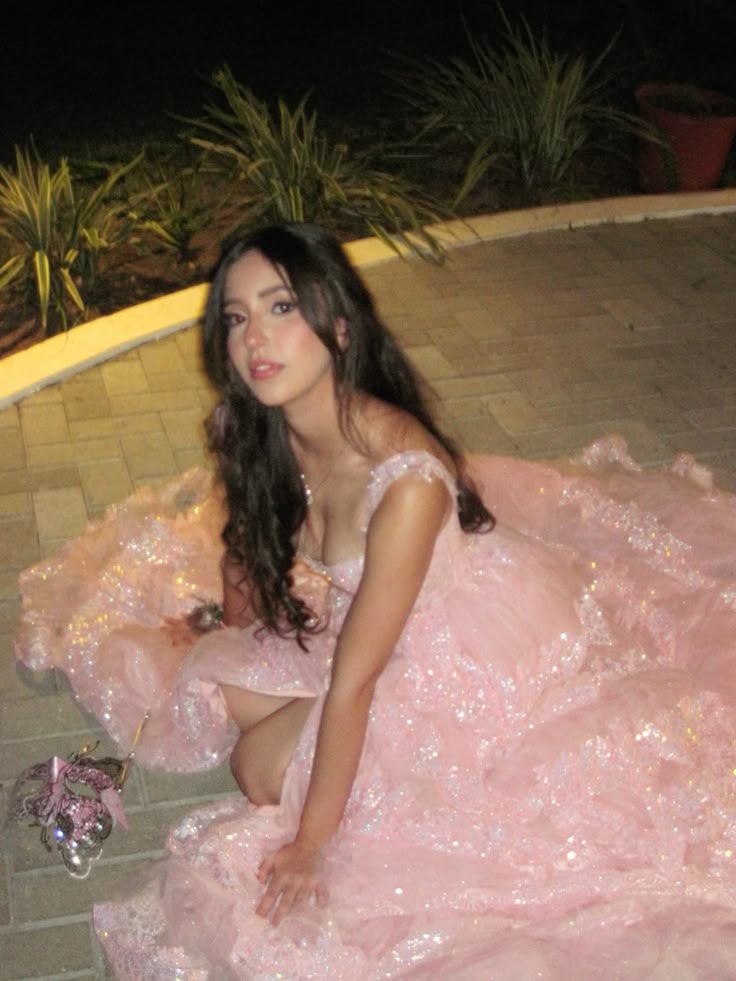 Elegant A Line Off the Shoulder Tiered Sequin Light Pink Tulle Prom Dress Evening Dress SH2385