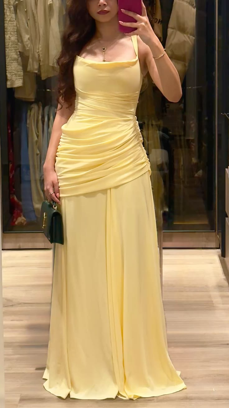 Pretty A Line Straps Chiffon Prom Dress Evening Dress SH8334