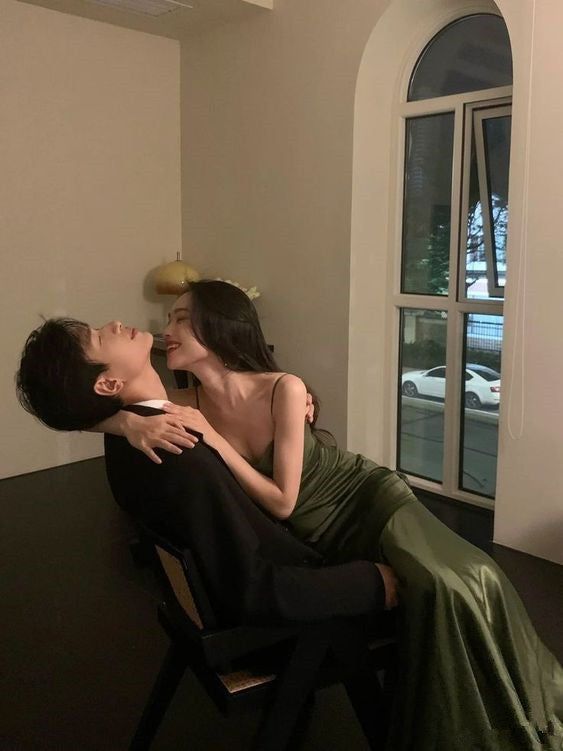 Dark Green Mermaid Spaghetti Strap Satin Prom Dress Wedding Guest Dress Date Dress SH4442