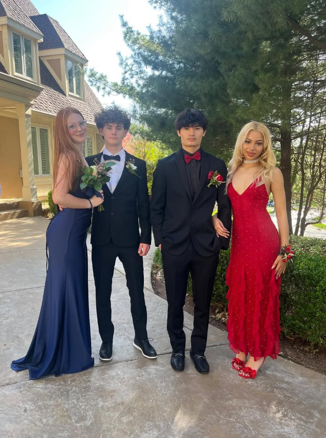 Red Exquisite Beaded Ruffle Flowy Chiffon Formal Party Dress Prom Dress Date Dress SH3532