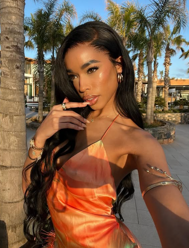Orange Sheath Spaghetti Strap Feather Satin Prom Dress Vacation Dress with Slit SH4492