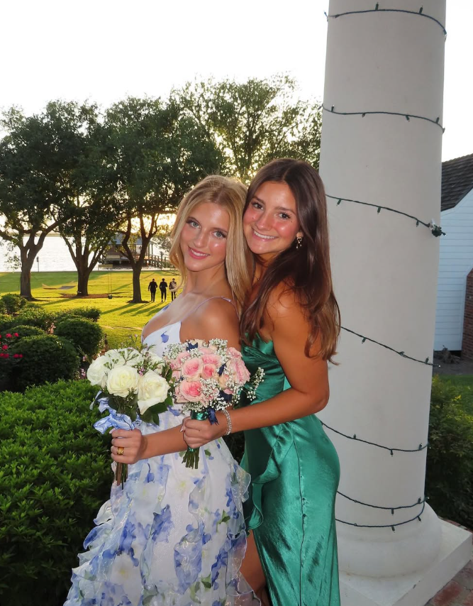 Classic Blue Floral Prom Dresses Long Evening Gown  SH962