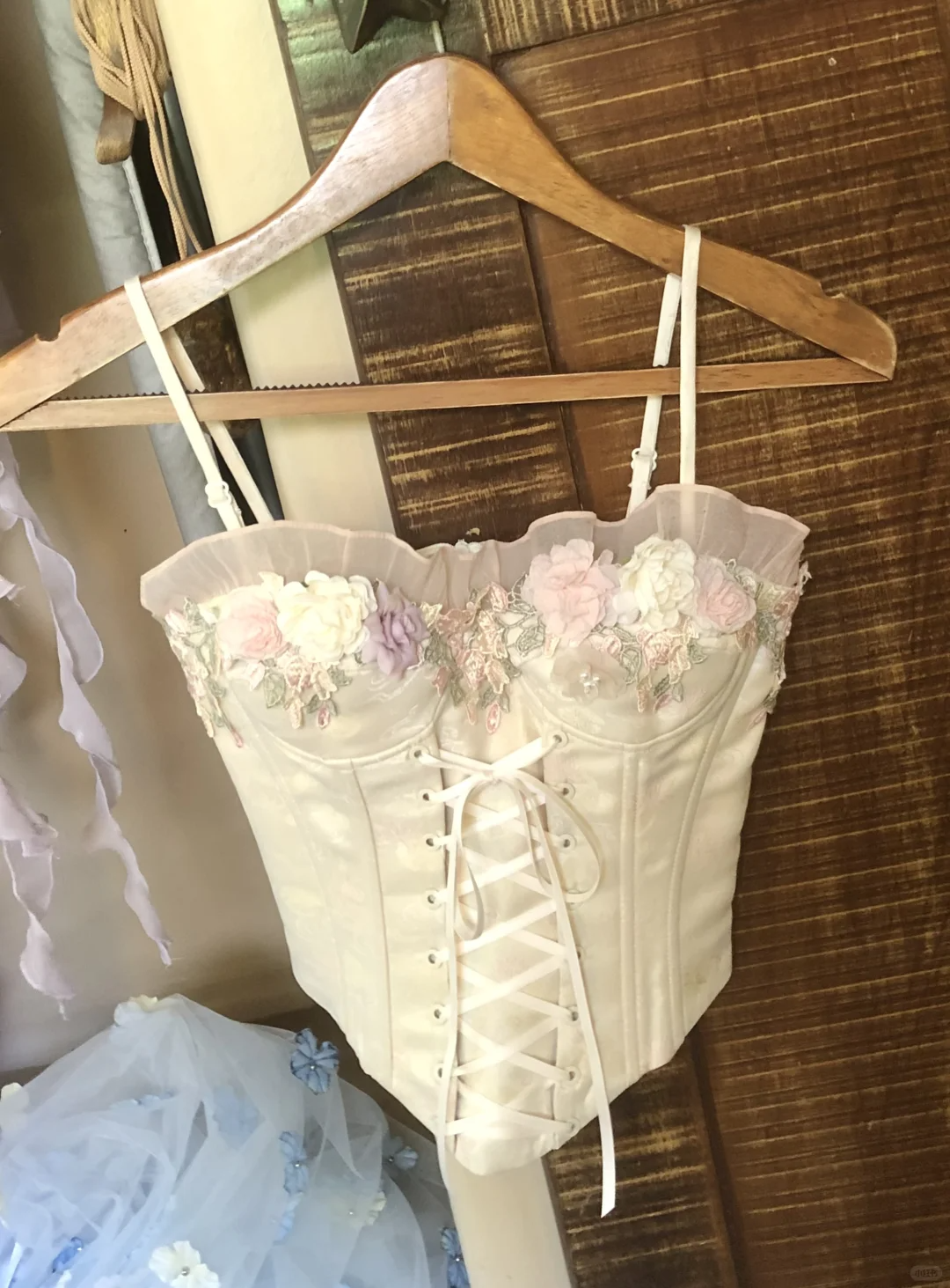 Fairy A Line Strap Flower Pink Tulle Satin Short Homecoming Dress Cocktail Dress SH3117