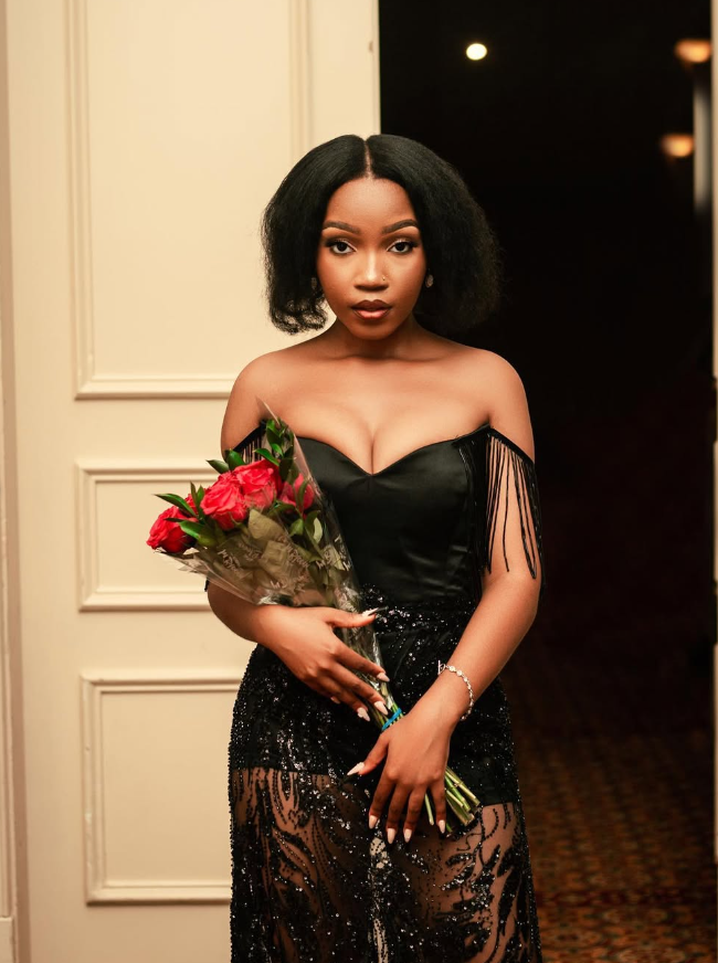 Sexy A Line Off the Shoulder Black Sequin Satin Long Prom Dress Graduation Prom Dress SH2453