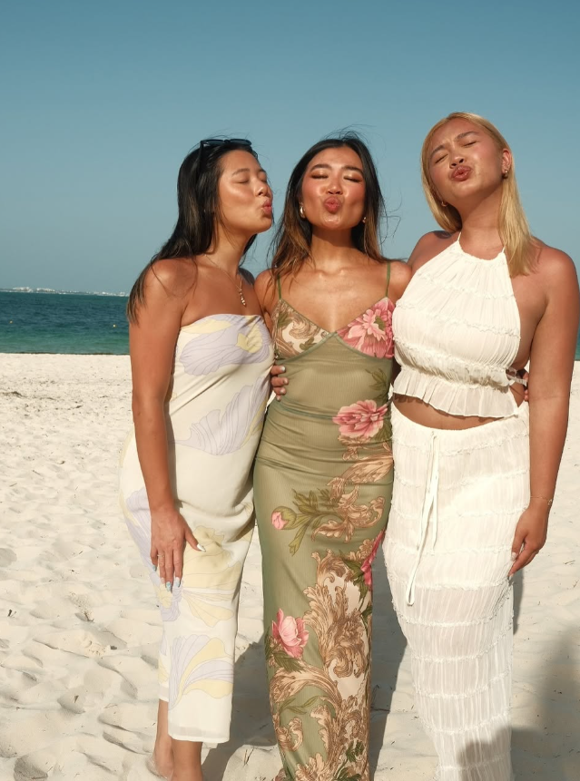 Retro Green Print Floral Strapless Satin Long Outfit Party Dress Vacation Dress Birthday Dress SH3518