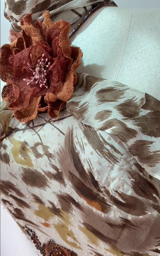 Vintage Sheath Halter Chiffon Prom Dress Evening Dress SH2026