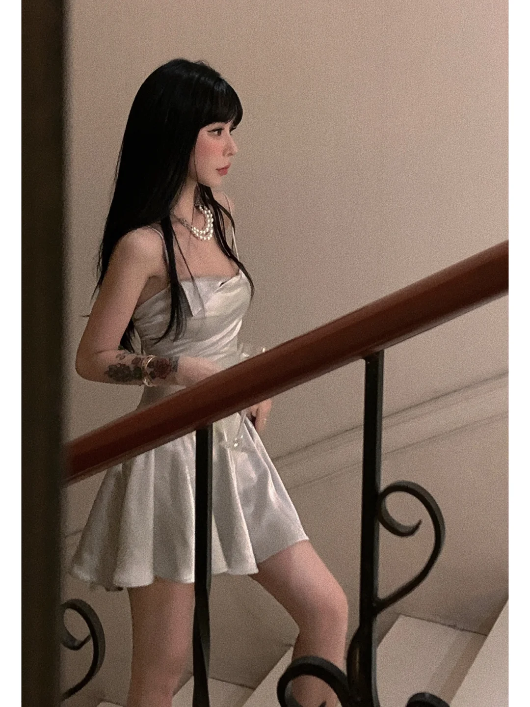 Grey A Line Spaghetti Straps Satin Short Homecoming Dress Outfits SH5822