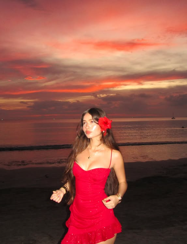Red A Line Spaghetti Strap Sequin Tulle Short Homecoming Dress Vacation Dress SH4478