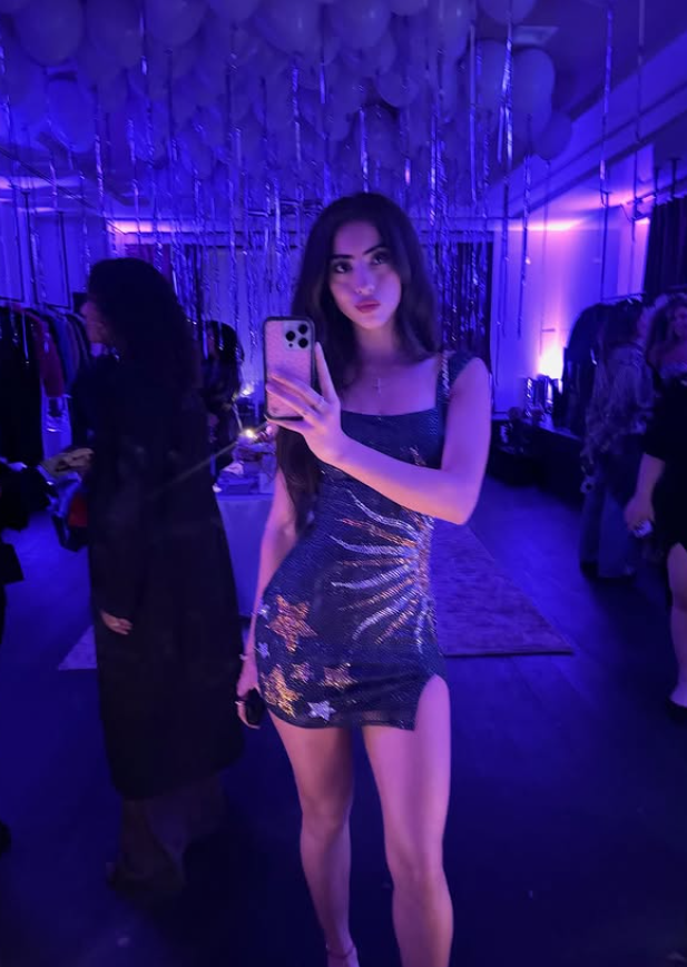 Sexy Dark Blue A Line Straps Sequin Beaded Short Homecoming Dress Outfits SH5810