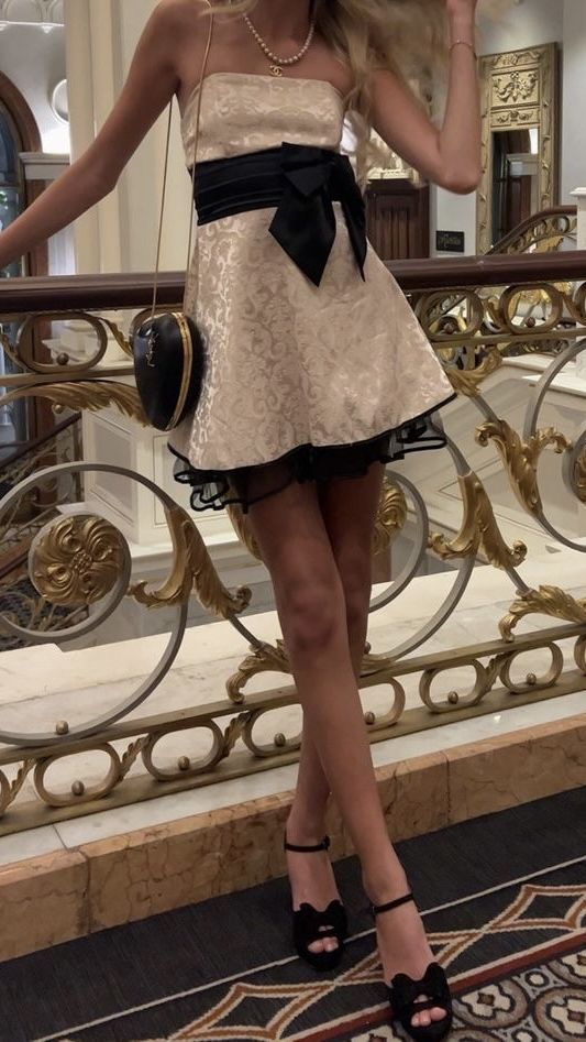 Vintage Light Champagne Strapless Short Homecoming Dress Mini Party Dress SH1432