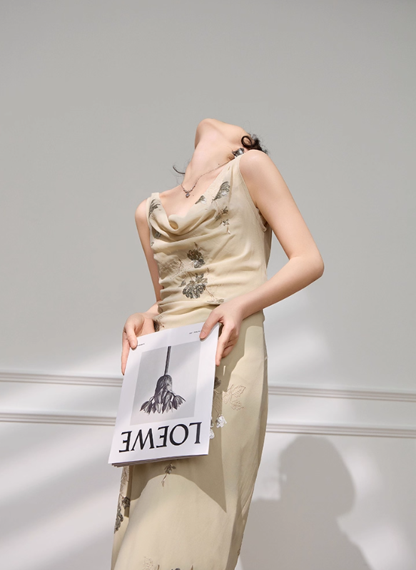 Classic Sheath Straps Sequin Chiffon Prom Dress Outfits SH4735