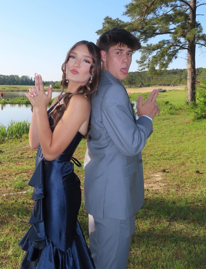 Navy Blue Mermaid Spaghetti Strap Layered Satin Prom Dress Party Dress Date Dress SH3988