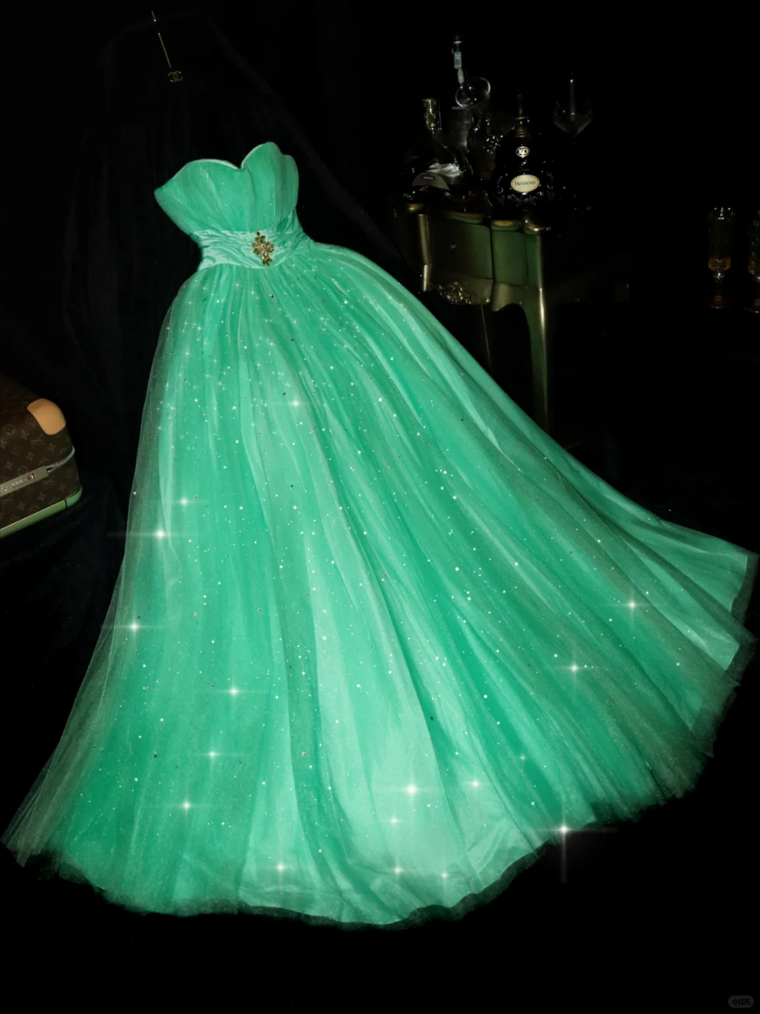 Green A Line Sweetheart Neck Rhinestone Tulle Long Prom Dress Evening Dress SH3176 Green A Line Sweetheart Neck Rhinestone Tulle Long Prom Dress Evening Dress SH3176