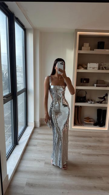 Silver Sequin Sexy Backless Prom Dress Mermaid Evening Dress SH1370 Silver Sequin Sexy Backless Prom Dress Mermaid Evening Dress SH1370