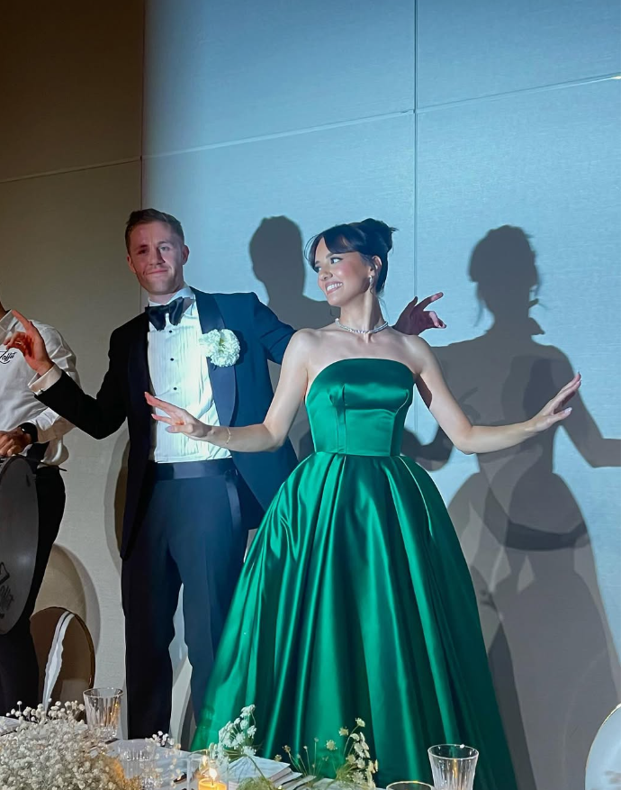 Green Strapless Long A Line Prom Dres Evening Party Dress SH1424