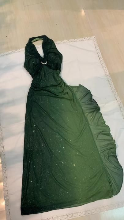 Sexy Halter Ombre Green Chiffon Backless Long Prom Dress Evening Dress shinydress Sexy Halter Ombre Green Chiffon Backless Long Prom Dress Evening Dress shinydress