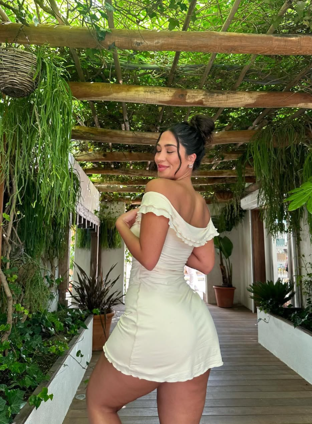 Simple Light Apricot A Line Off the Shoulder Satin Short Outfit Party Dress Vacation Dress SH3521