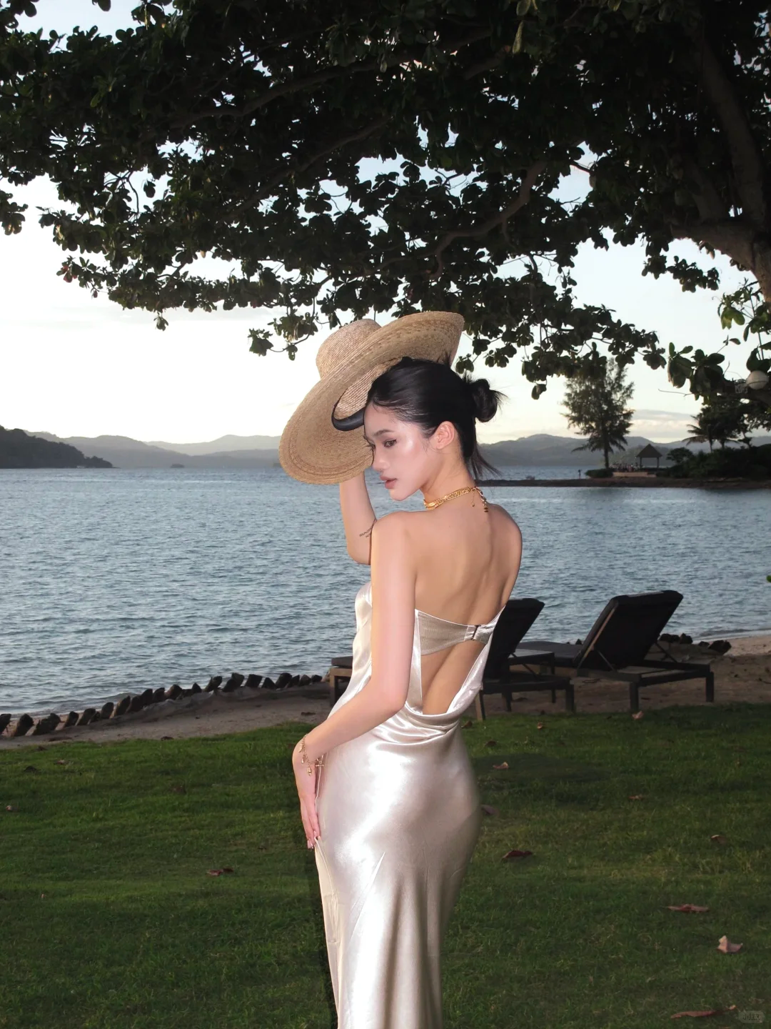 Silver Grey Sheath Strapless Satin Long Prom Dress Formal Gown Party Dress SH4186