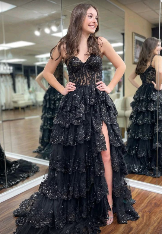 Charming Off The Shoulder Prom Dress Lace Long Evening Dress SH830