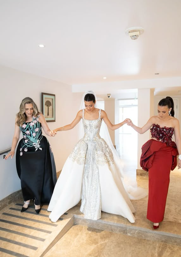 Stunning Exquisite Rhinestone Ball Gown Straps White Satin Long Wedding Dress SH4936