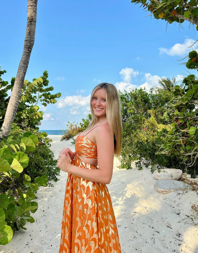 A-line Orange Prom Dress Fashion Party Evening Dress SH1211