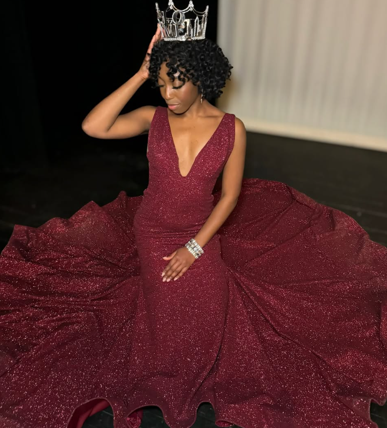 Black Girl Prom Dress, Mermaid Party Dress SA1529