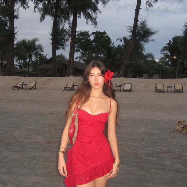Red A Line Spaghetti Strap Sequin Tulle Short Homecoming Dress Vacation Dress SH4478