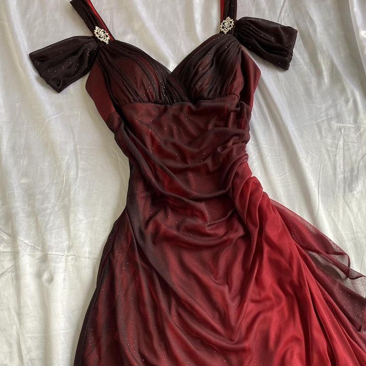 Sexy A Line Straps Ombre Grape Purple Chiffon Long Prom Dress SH1155