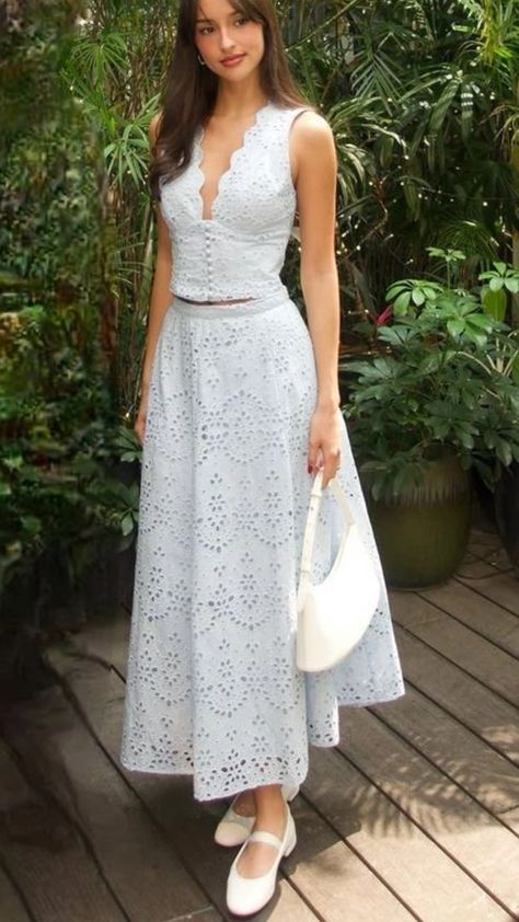 Light Baby Blue A Line V Neck Lace Long Prom Dress Evening Dress SH8872