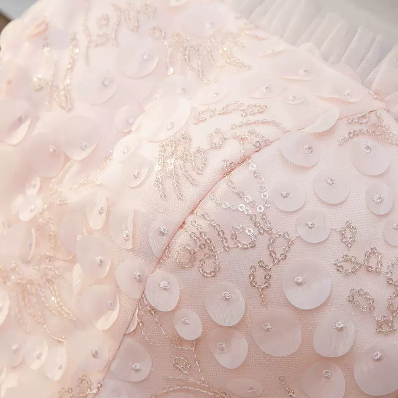 Princess Pink Short Homecoming Dresses SH135