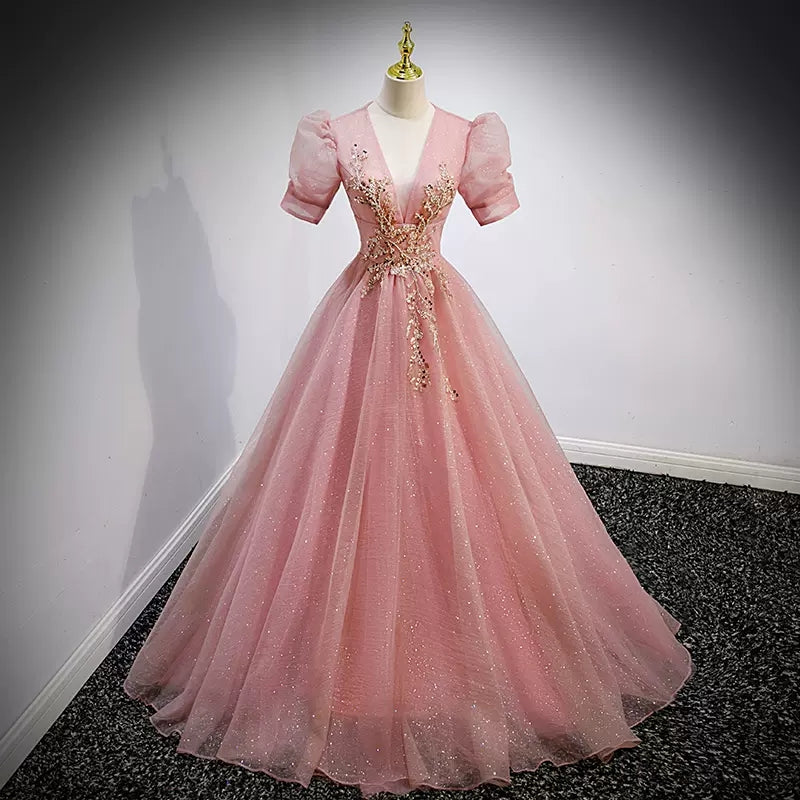 Ball Gown Pink Prom Dresses Sexy Evening Dress SH093 shinydress Ball Gown Pink Prom Dresses Sexy Evening Dress SH093 shinydress