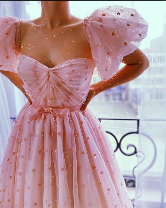 Princess Pink Prom Dresses Long Prom Dress SH313