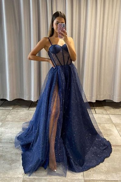 Cute tulle long A line prom dress evening dress SH350 Cute tulle long A line prom dress evening dress SH350
