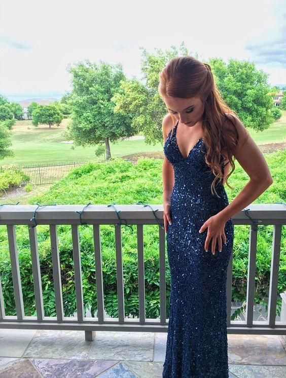 Formal Gown Dark Blue Tight Prom Dress Fashion Tight Navy Blue Prom Dress Long Prom Dresses Formal Gown Dark Blue Tight Prom Dress Fashion Tight Navy Blue Prom Dress Long Prom Dresses