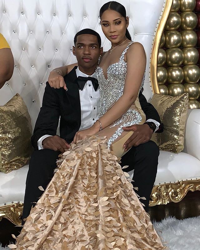 Sparkling Crystal Appliques Straps Black Girl Prom Dresses Open Back Mermaid Evening Dresses M0119