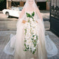 Classic Simple White Ball Gown Strapless Satin Wedding Dress SH3807