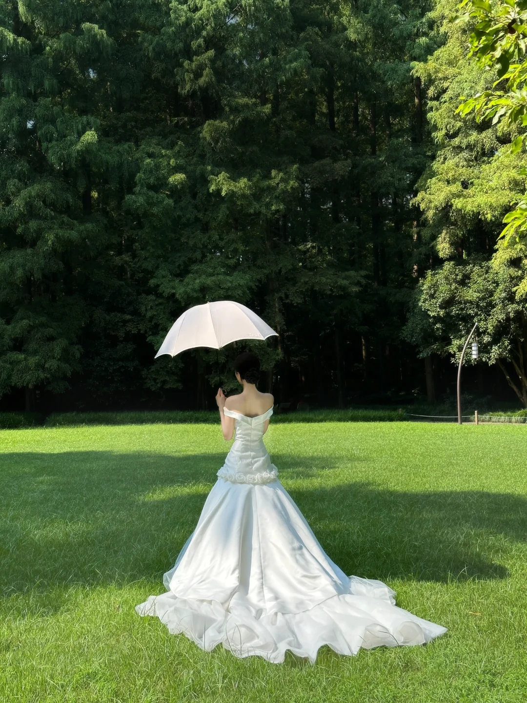 Pretty Mermaid Off the Shoulder White Floral Satin Tulle Long Prom Dress Wedding Dress SH3964