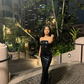 Black Strapless Prom Dreses SH951