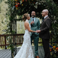 Charming Mermaid Halter Exquisite White Lace Backless Long Train Wedding Dress SH7139