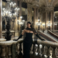 Sexy Black Sheath Sequin Beaded Satin Prom Dress Evening Dress SH5524